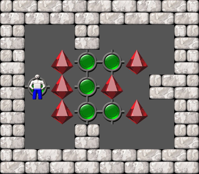 Сокобан Thinking Rabbit Arranged уровень 236